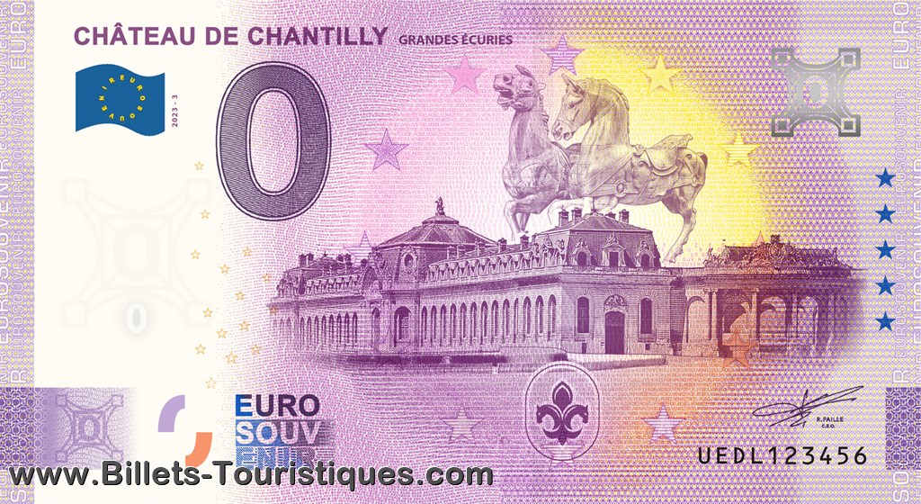CHÂTEAU DE CHANTILLY 2023-3 - Billets Touristiques
