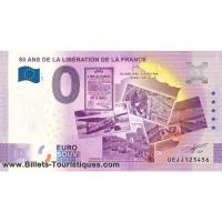 Les billets zero Euro Souvenir touristique 2018 - nouveautés