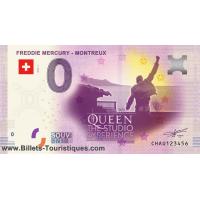 BILLET EURO SCHEIN Souvenir Touristique 2021 Freddie Mercury Faute Impression EUR 28,50
